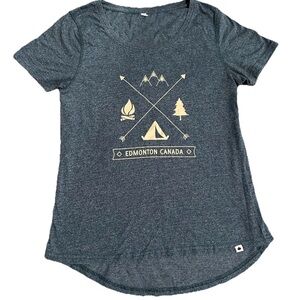 Graphic Tee with Edmonton Canada Design size M